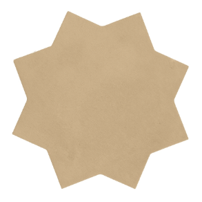 Fawn 6.5×6.5 Star Matte - porcelain tile